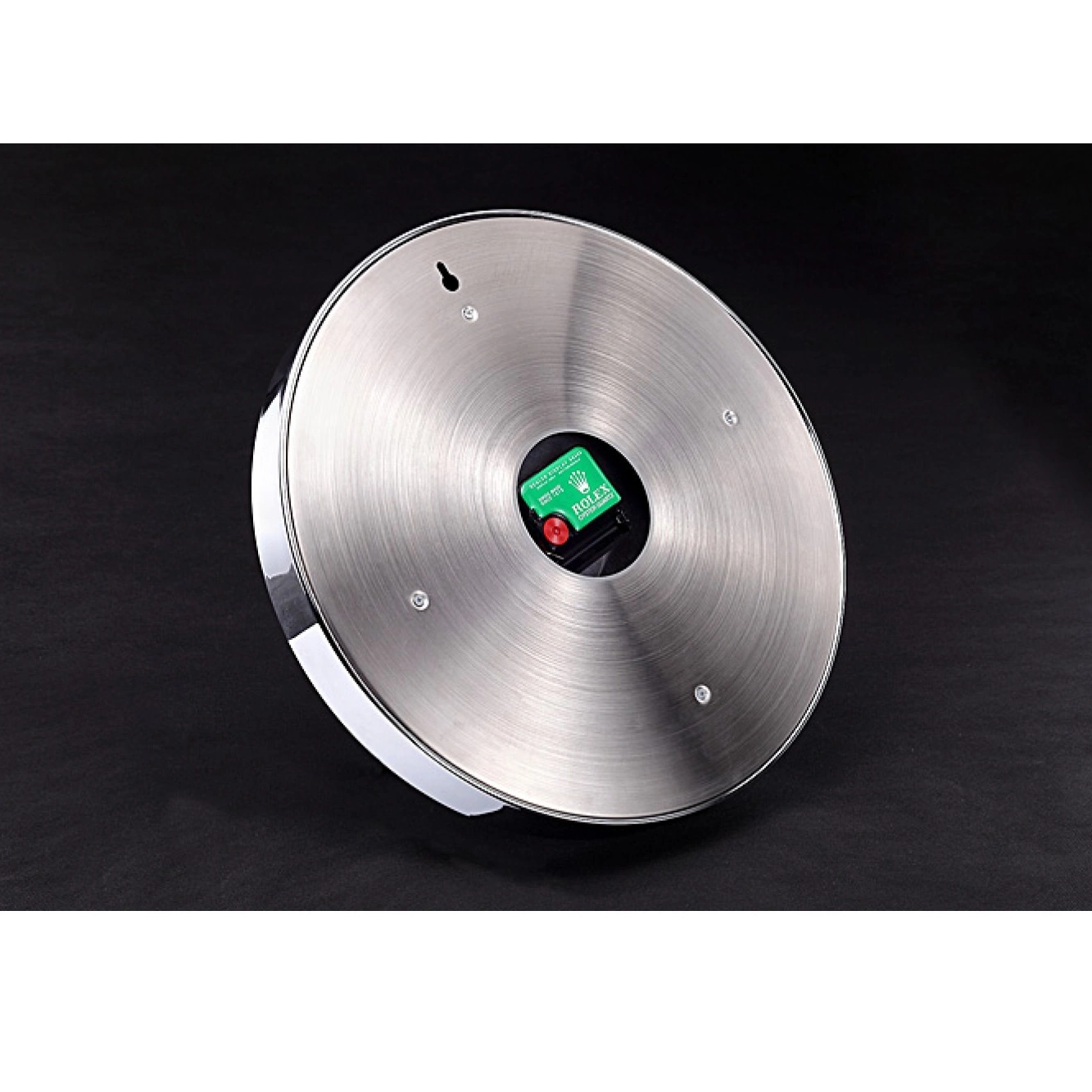 Best AAA Replica Sites Wall Clock Rolex Milgauss 621910 Silver 0714